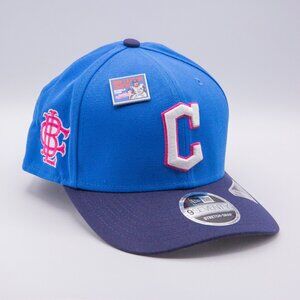 Cleveland Guardians x Big League Chew New Era Snapback Hat COTTON CANDY Pin MLB